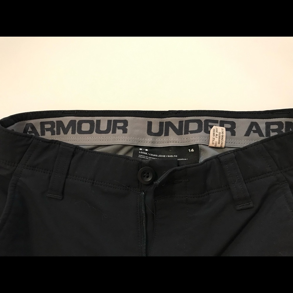 Under Armour Kids Formal Bottoms - Black